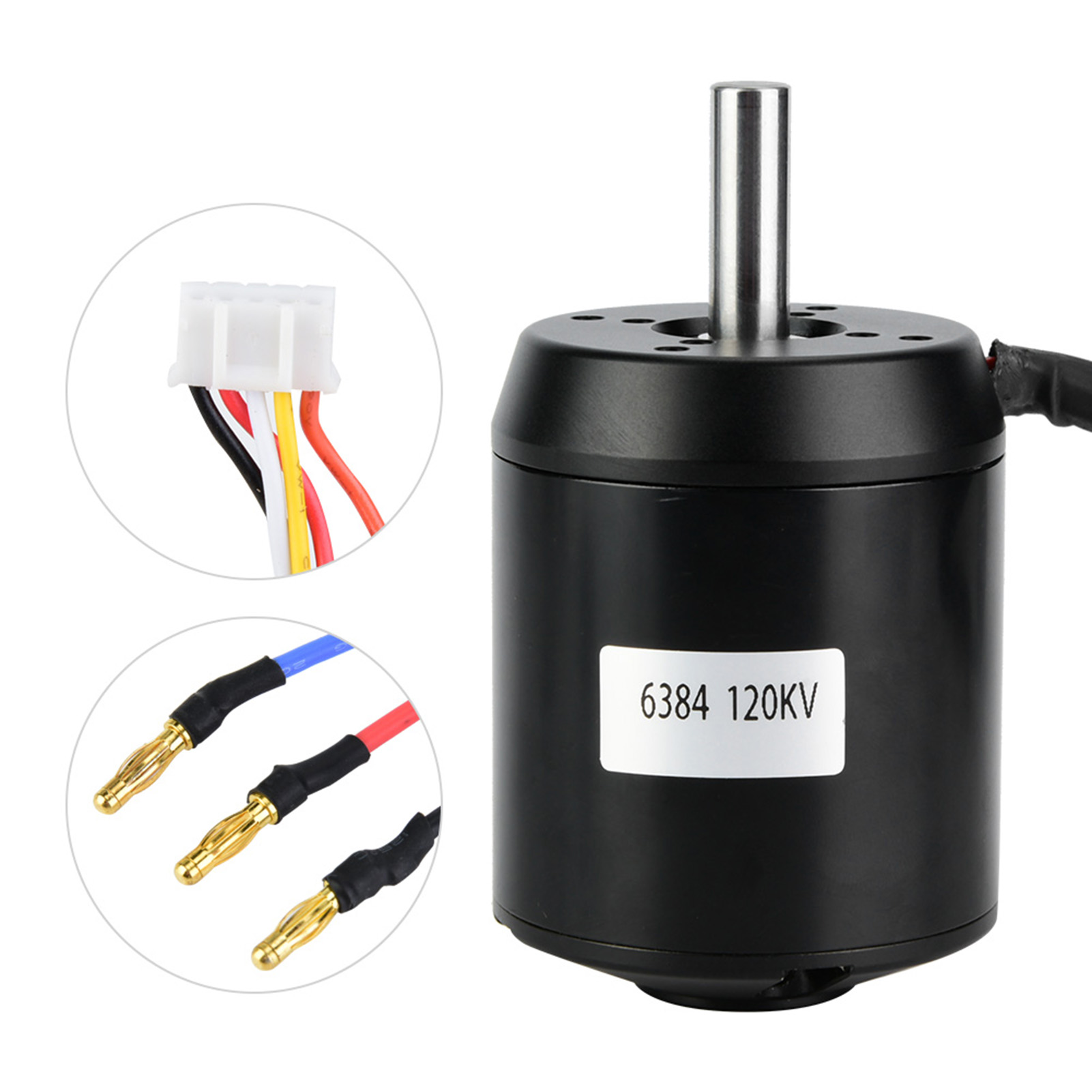 6384 120KV BLDC Outrunner Brus - 6384 Brushless Motor Sensored recension och pris