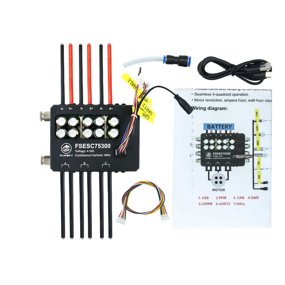 AvaCoreFlipsky Fsesc 75300 84v - Vesc 75300 High Current Esc recension och pris